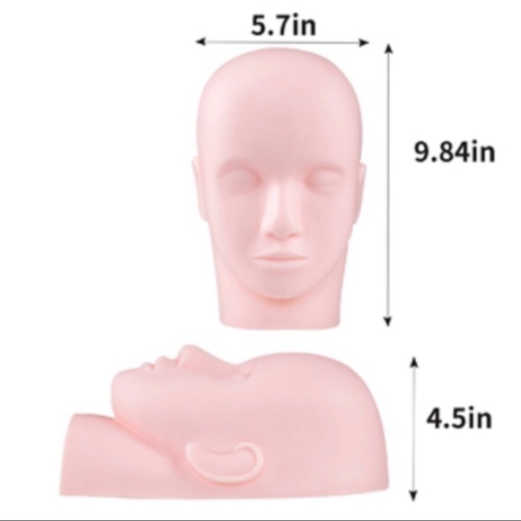 Eyelash Practice Head / Lash Tech Mannequin - Picture 6 of 10